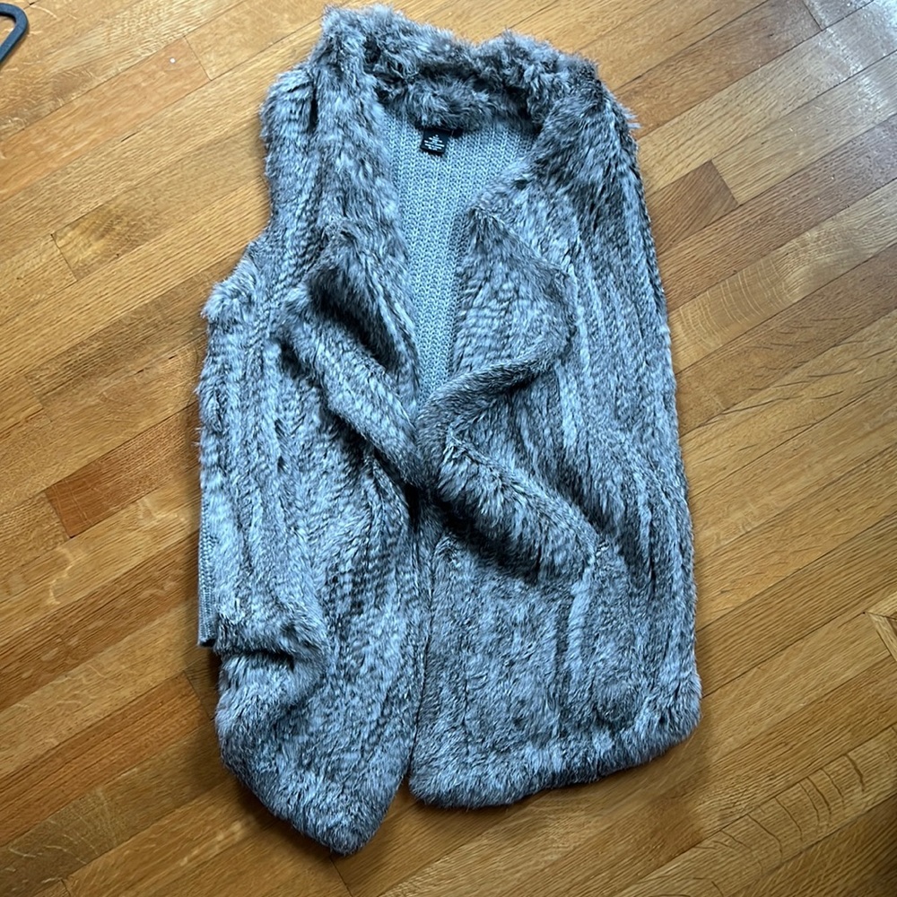 Bloomingdale’s Rabbit Fur vest